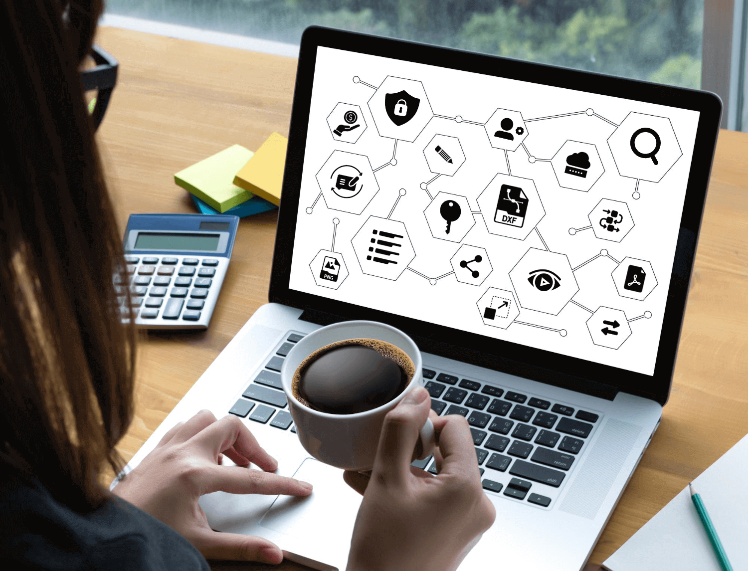 WiseINDEX document & drawing management features