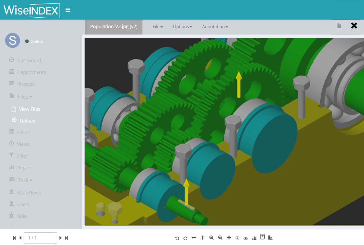 CAD viewing
