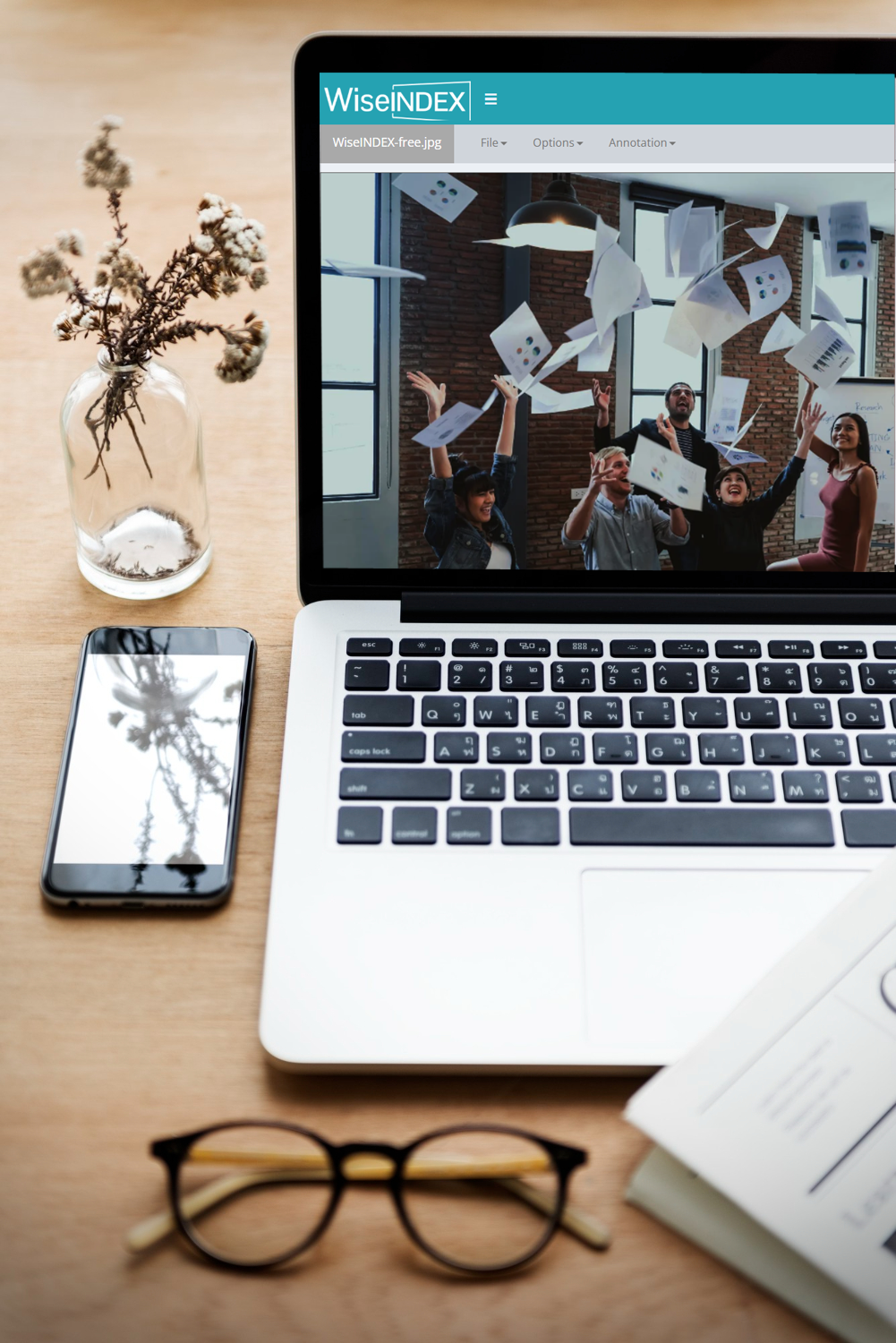 Start your free trial with WiseINDEX document and drawing management software